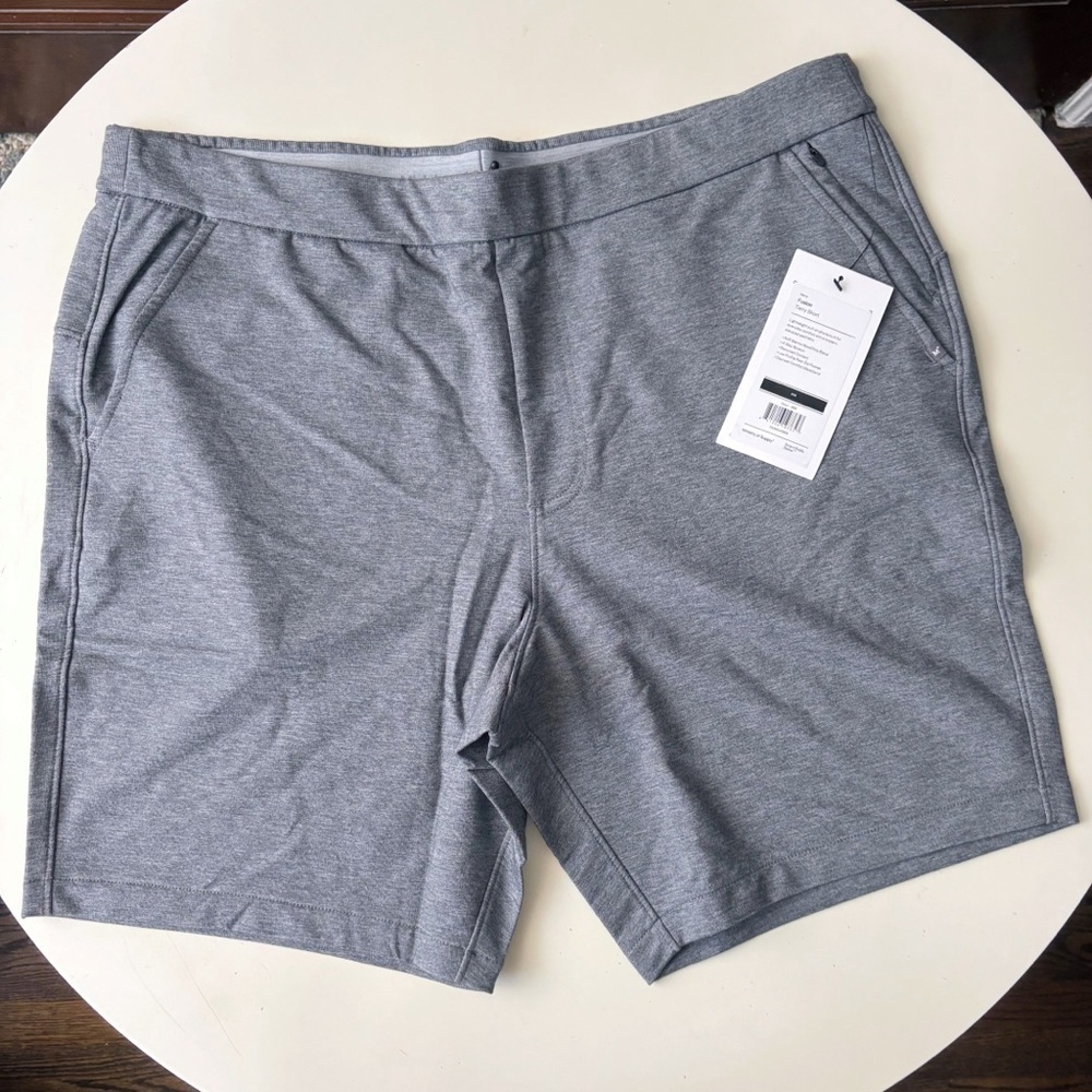Ministry of Supply Men’s 8” Fusion Terry Short Gray Size XXL New